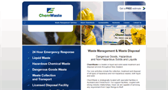 Desktop Screenshot of chemwasteindustries.co.nz